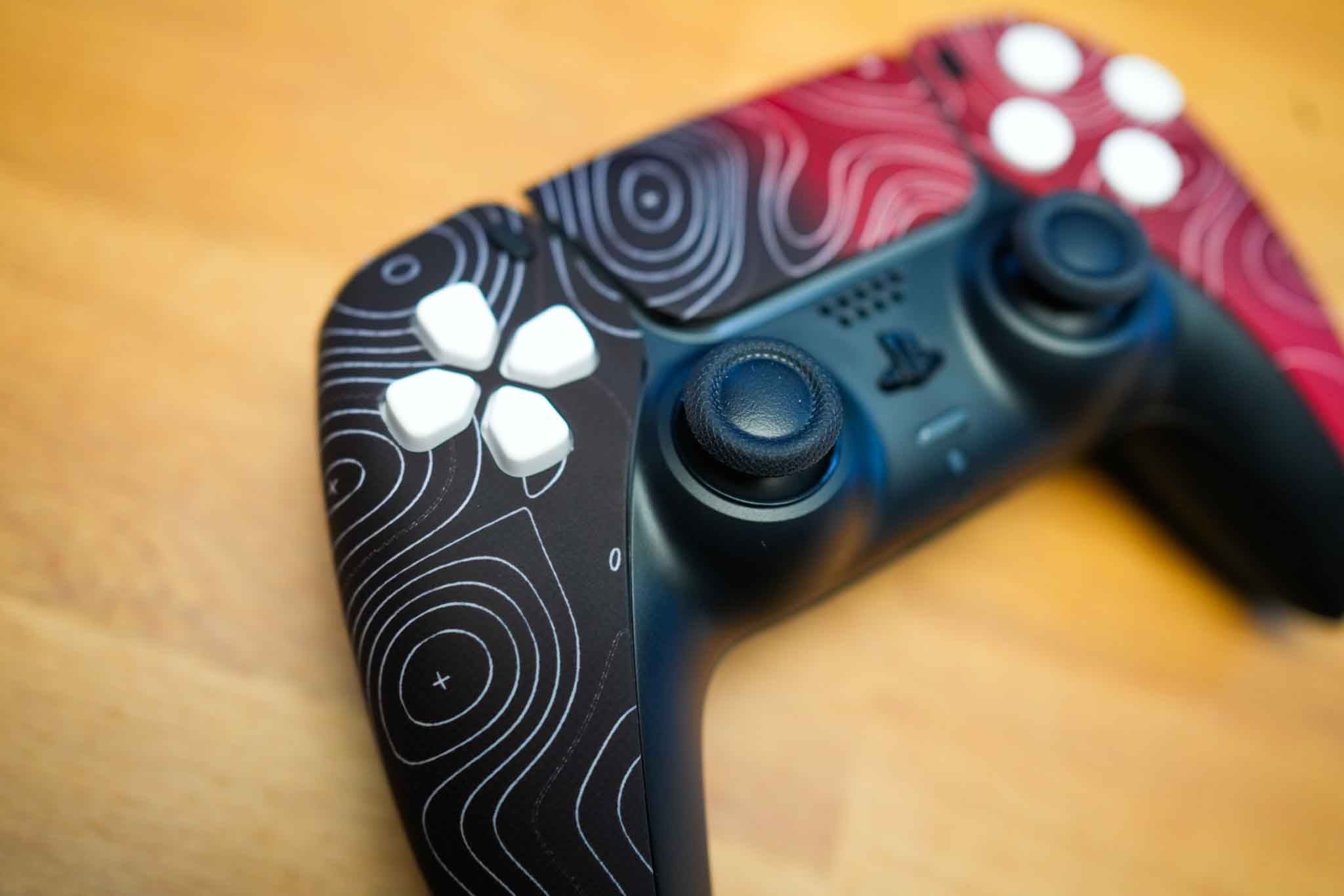 Quick Ships Dual Damascus Red Prime Pro Cinch PS5