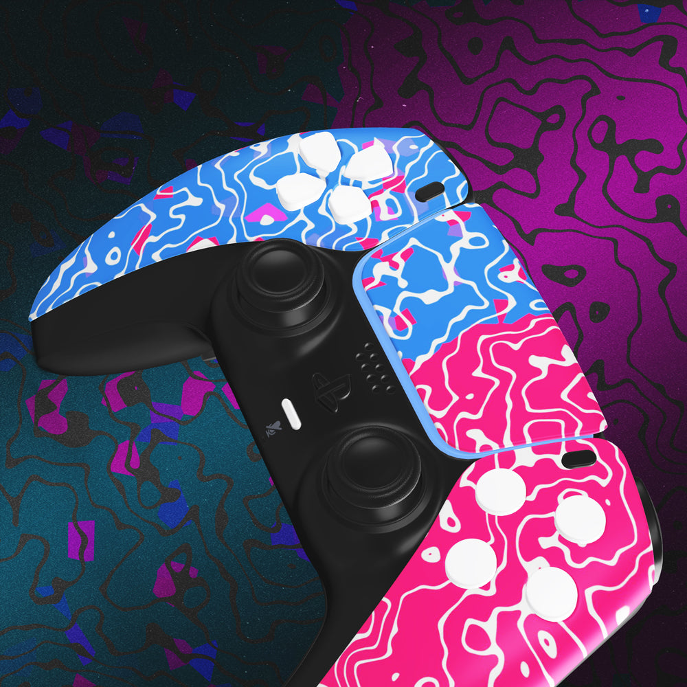 Quick Ships Pink Dual Damascus Cinch PS5 Pro