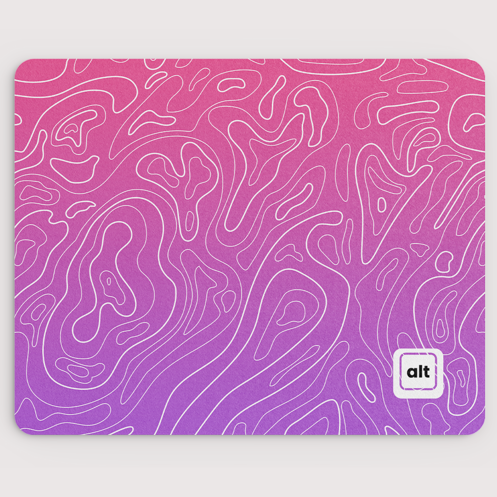 Rose Damascus Mousepad - Cinch Gaming