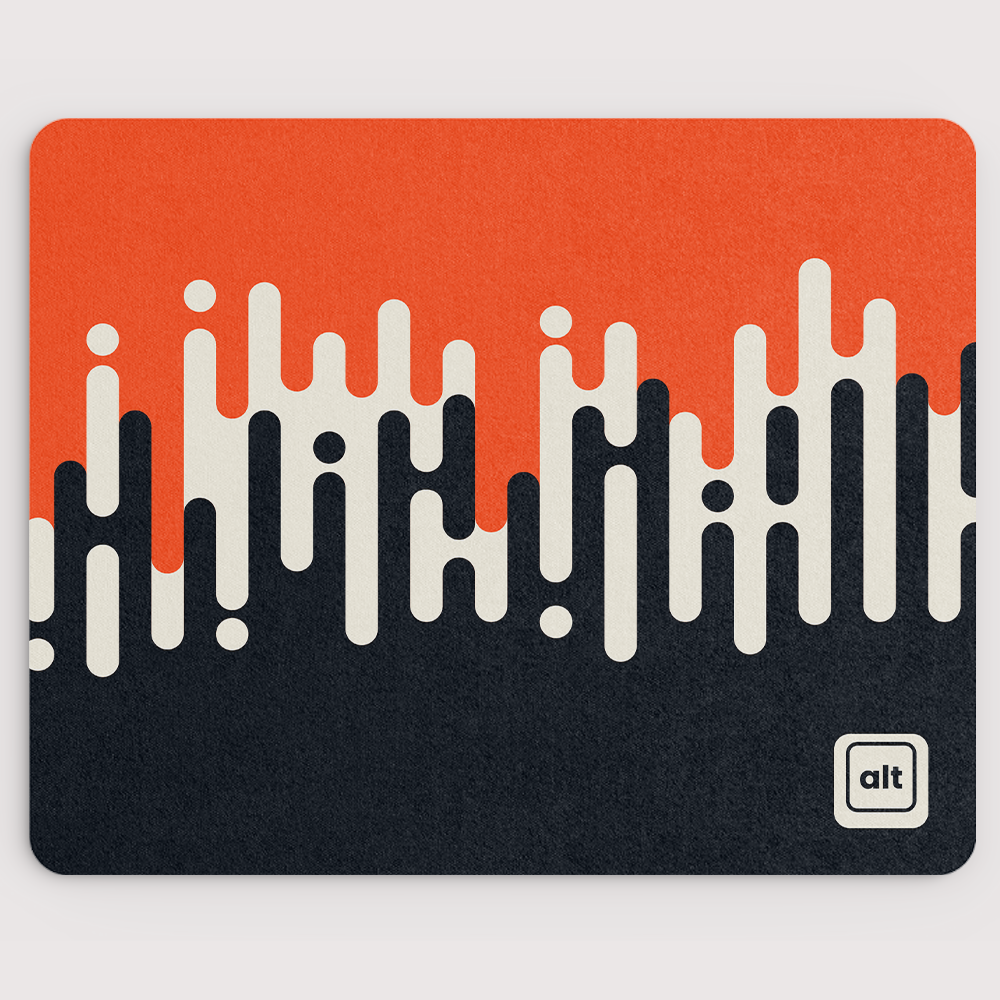Linear Waves Fox Mousepad - Cinch Gaming