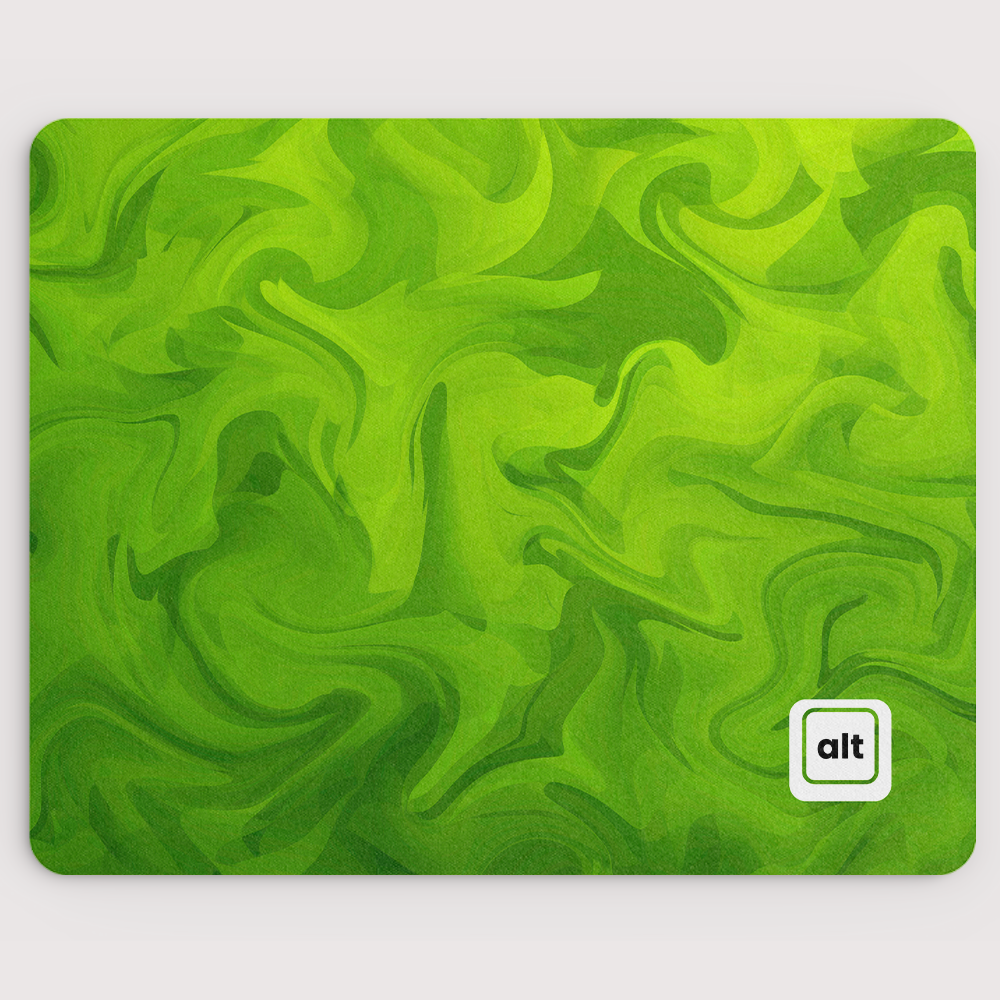 Green Liquify Mousepad - Cinch Gaming