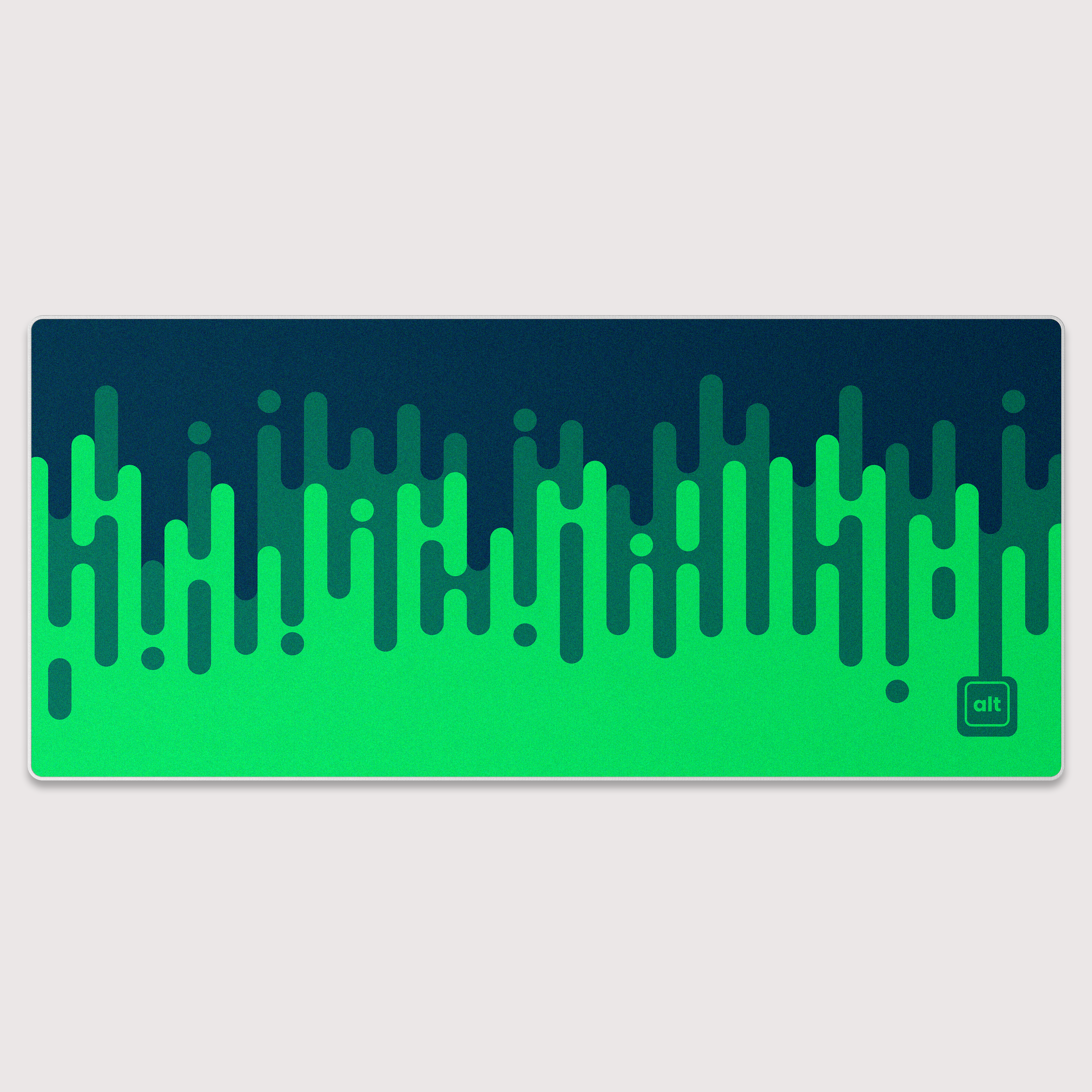 Linear Waves Forest Mousepad - Cinch Gaming