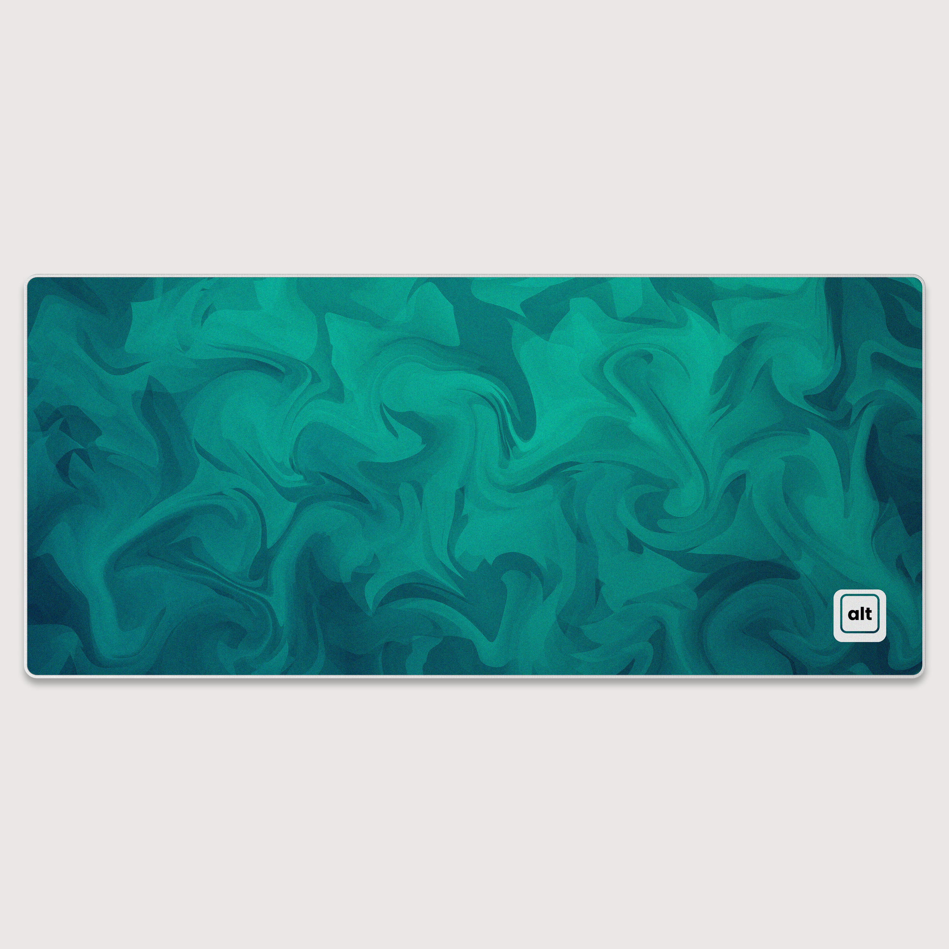 Teal Liquify Mousepad - Cinch Gaming