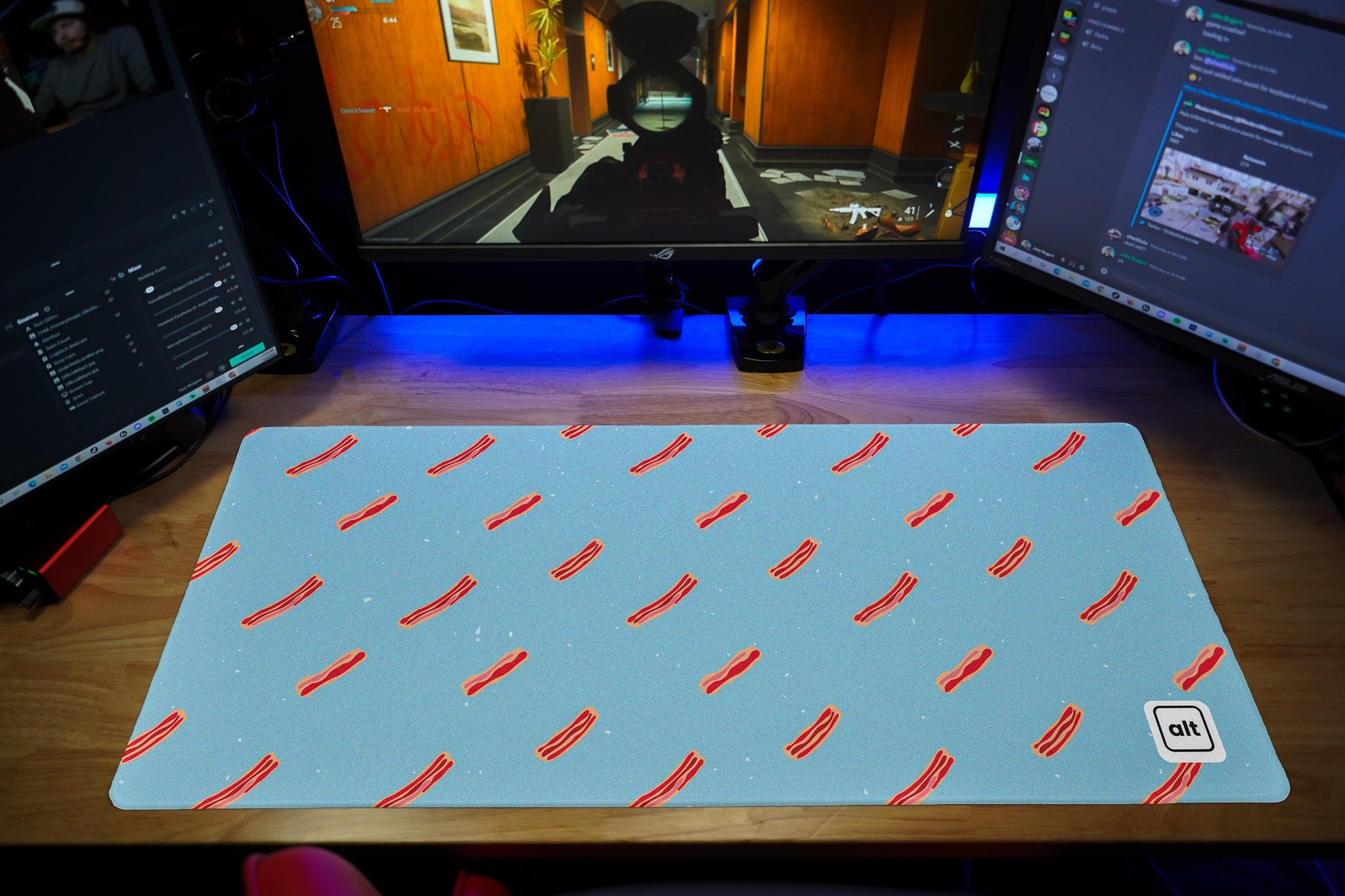 Flyin Bacon Mousepad - Cinch Gaming