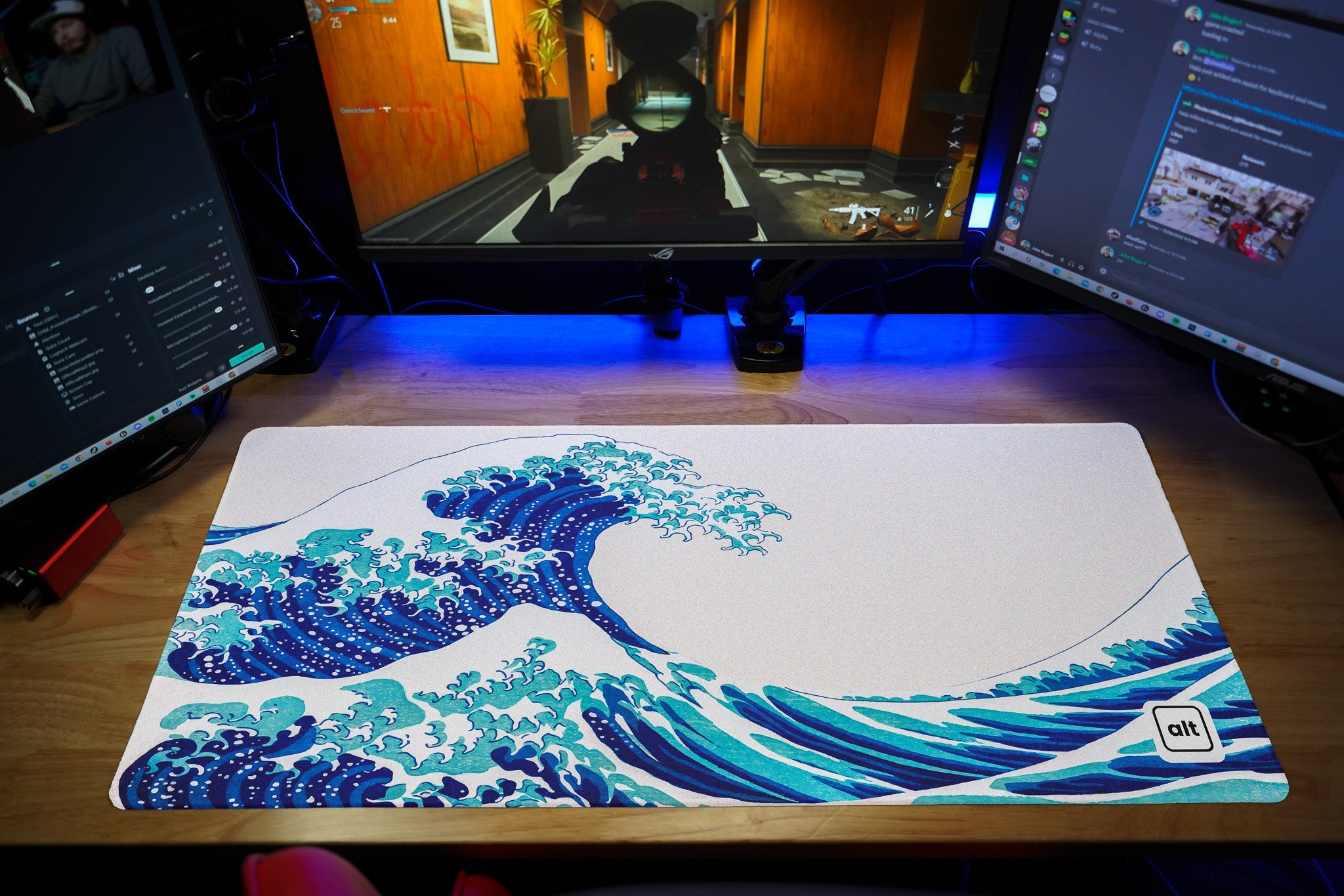 Waves Mousepad - Cinch Gaming