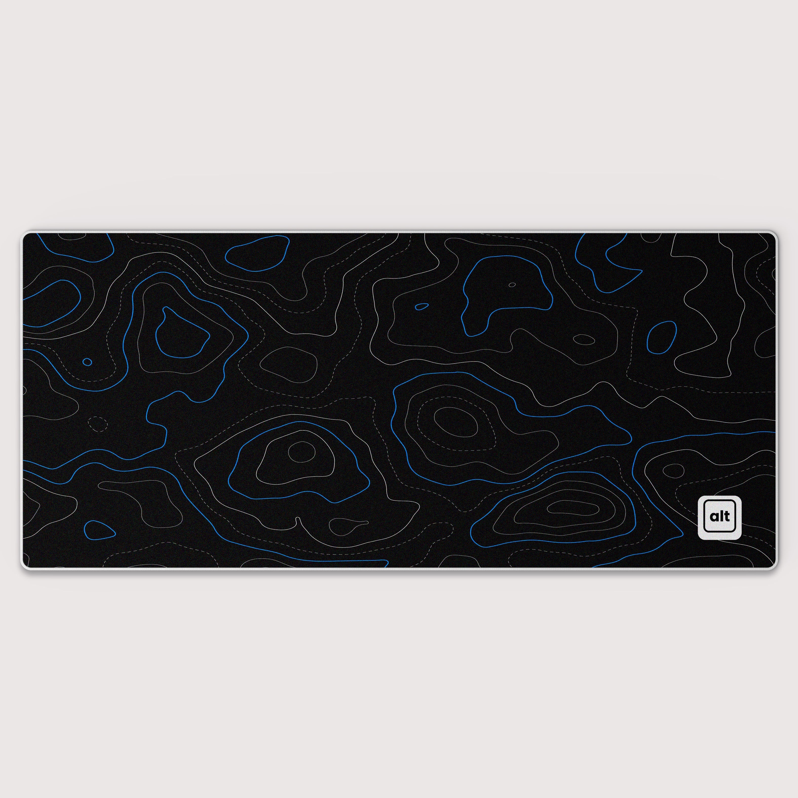 Dark Inverted Blue Damascus - Cinch Gaming