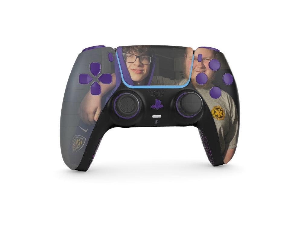 Custom Cinch PS5 Pro + Upload Your Own Image - Custom Design Ref: FSLBKH