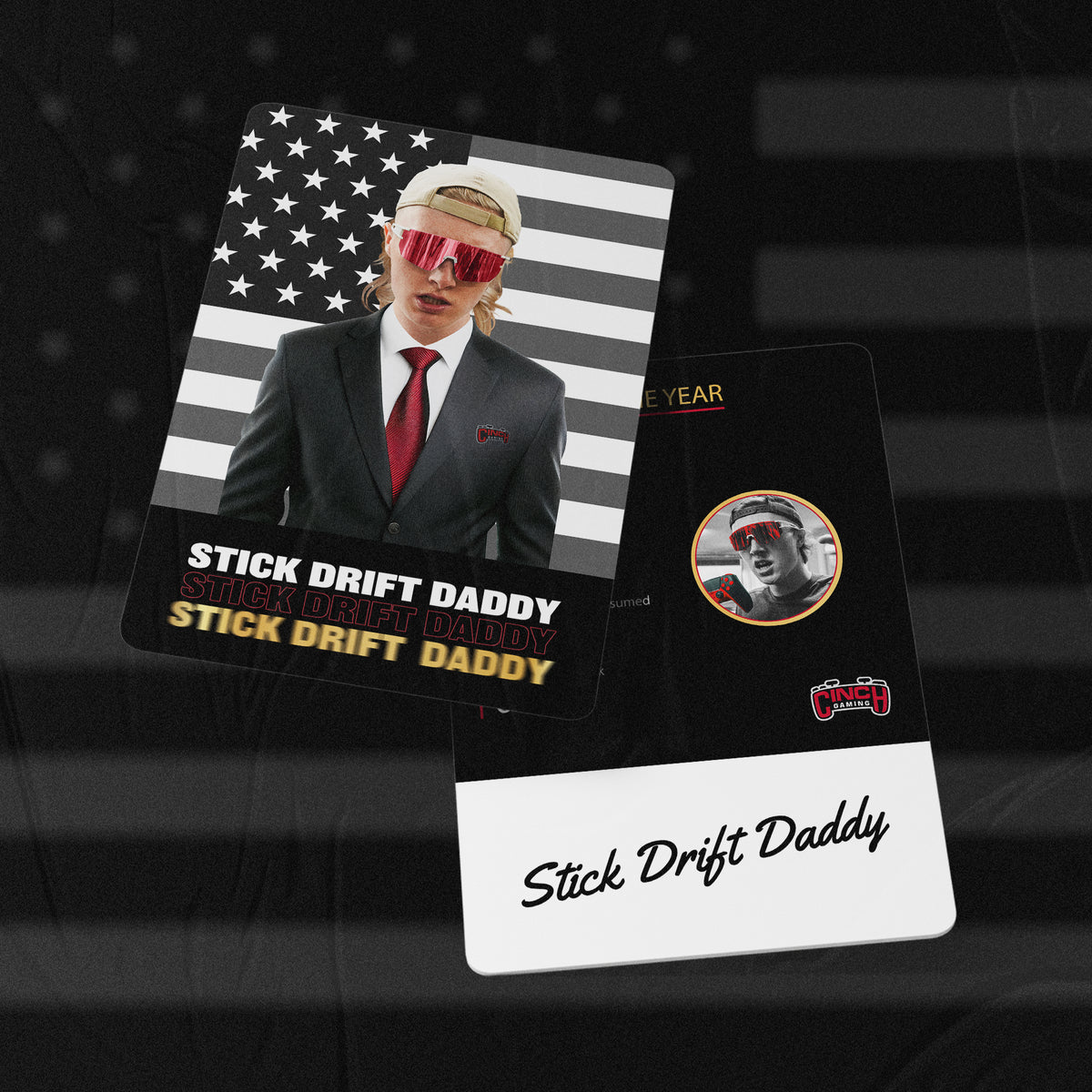 Official Campaign Trading Card (Holographic + Autographed) - Cinch Gaming