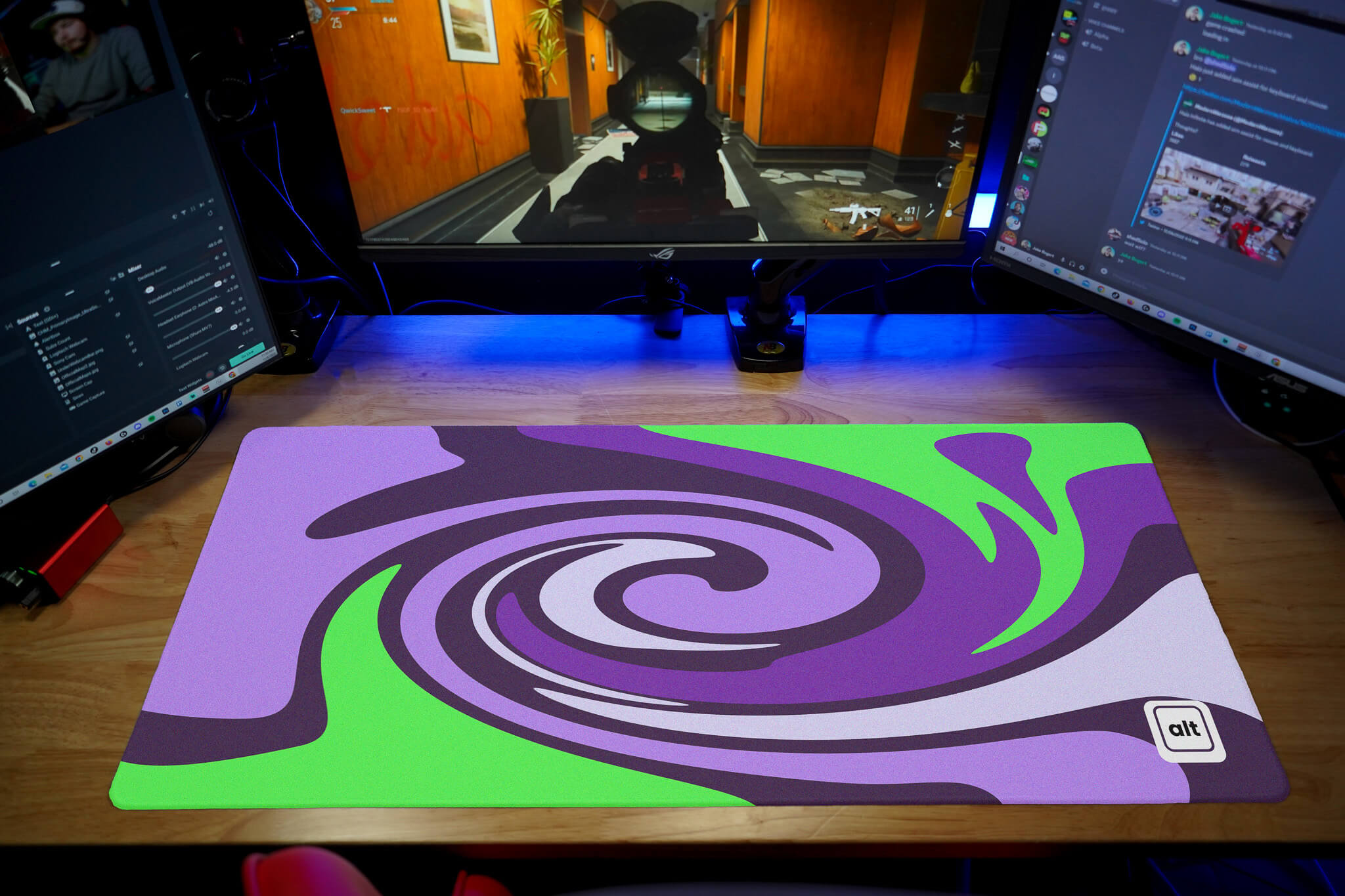 Twisted Quixotic Mousepad - Cinch Gaming