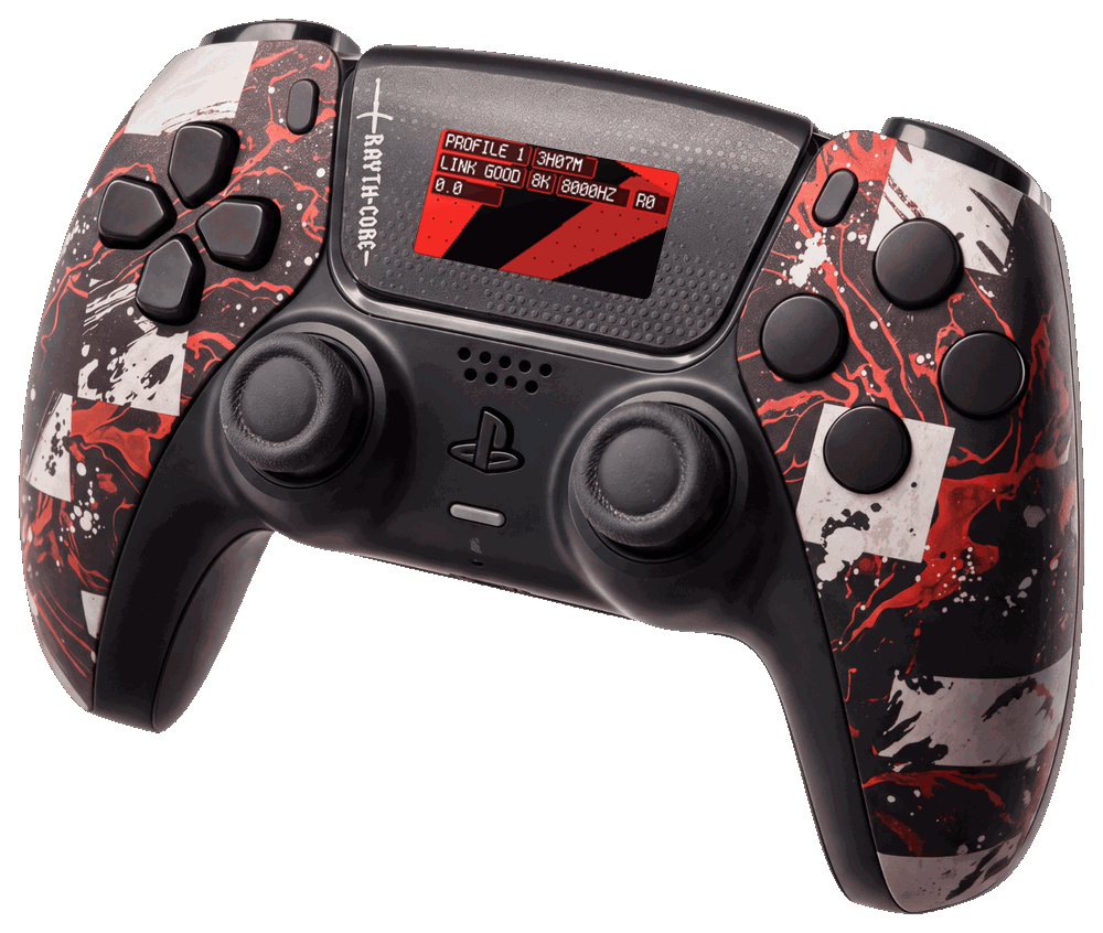 Cinch 8K controller with animated Rayth Core screen