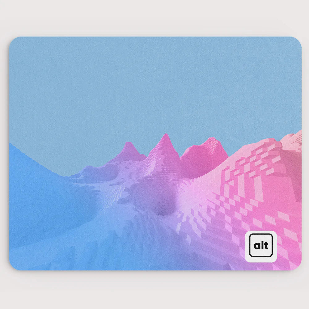 Pixel Mountains Mousepad - Cinch Gaming