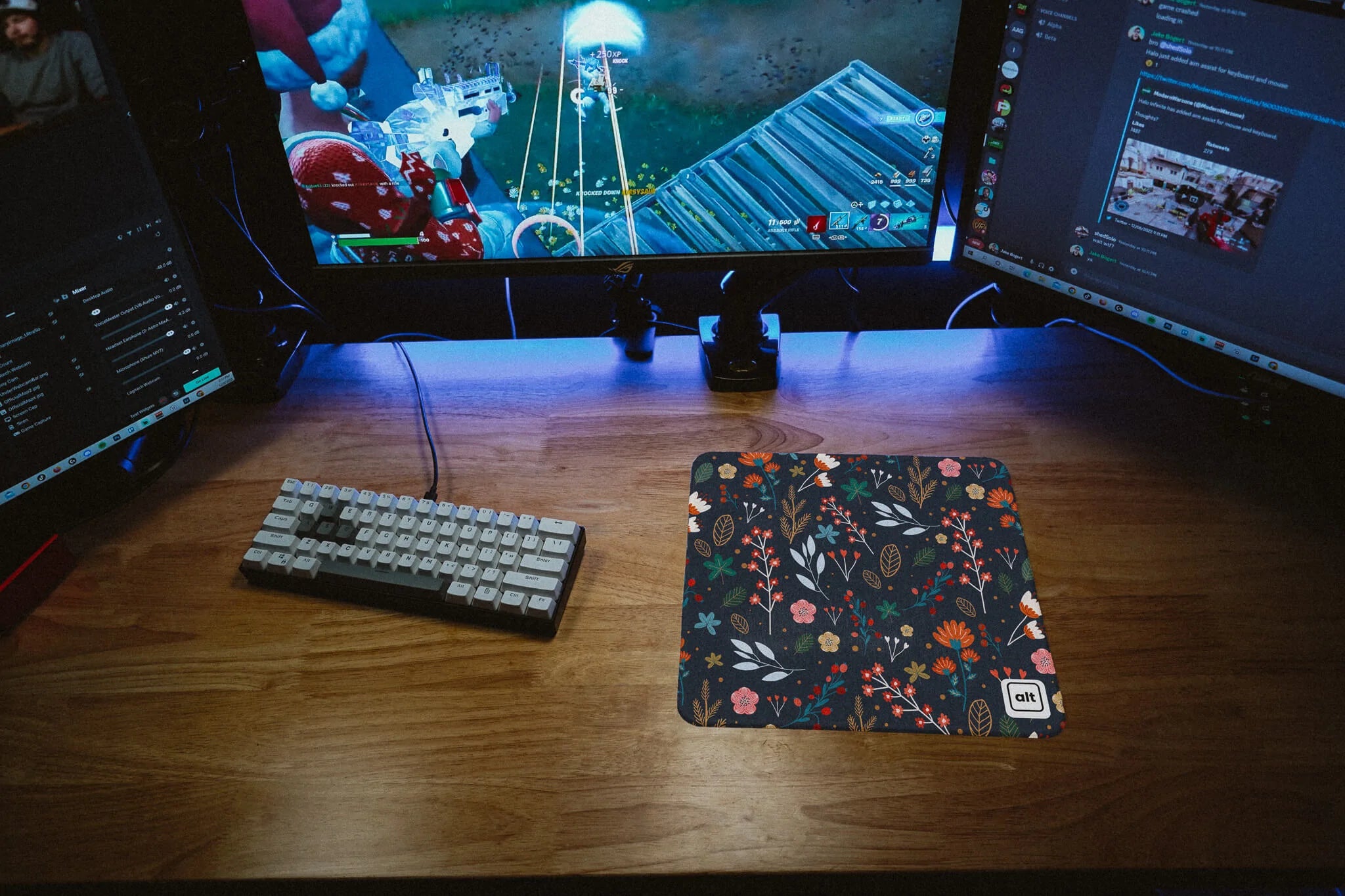 Floral Wonderland Mousepad - Cinch Gaming