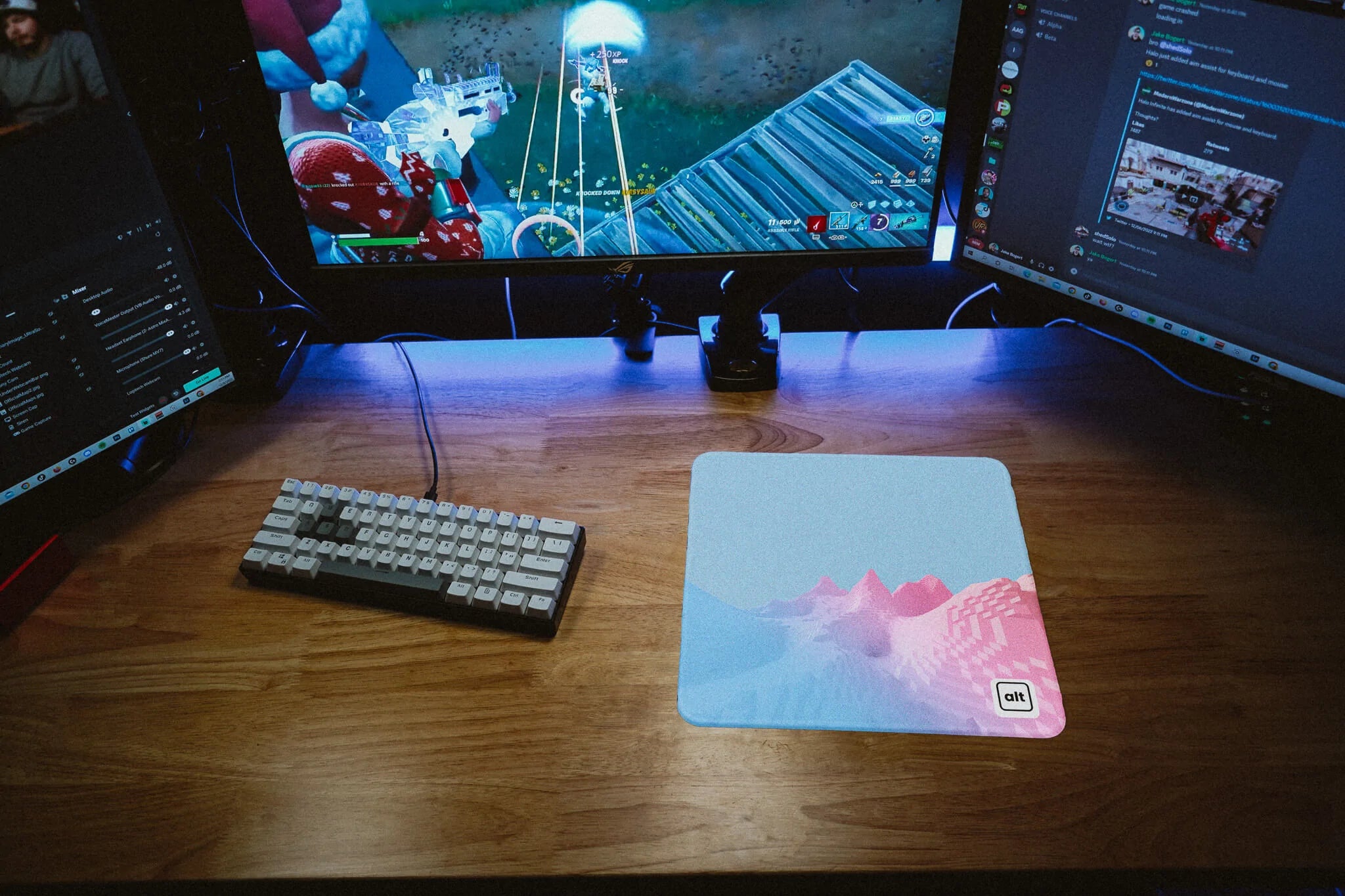 Pixel Mountains Mousepad - Cinch Gaming