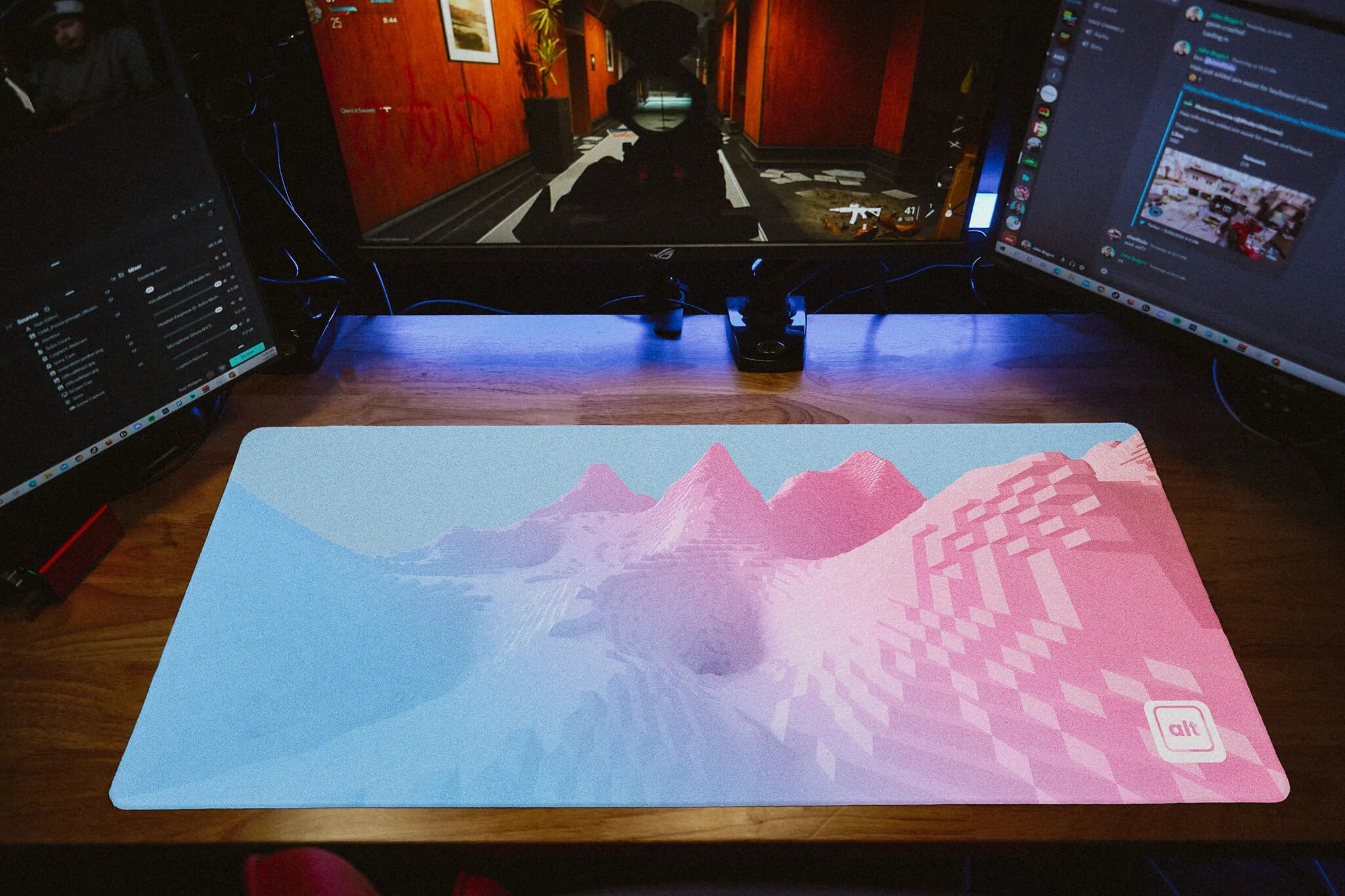 Pixel Mountains Mousepad - Cinch Gaming