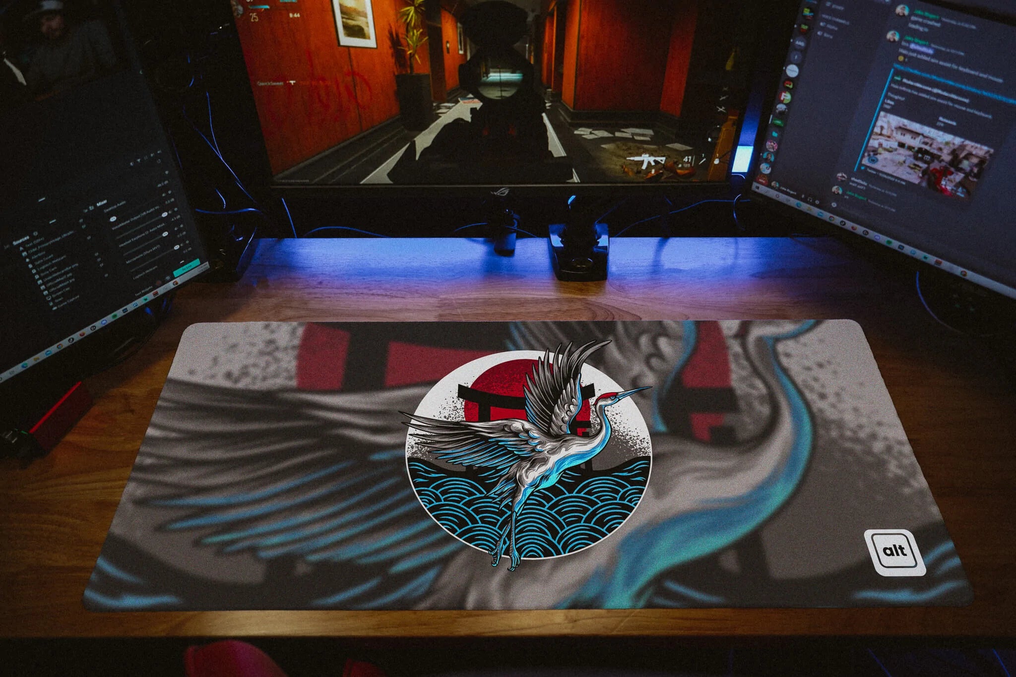 Nihan Crane Mousepad - Cinch Gaming