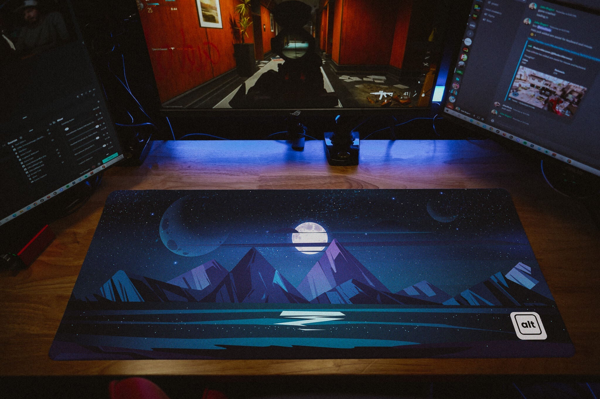 Nightfall Lagoon Mousepad - Cinch Gaming