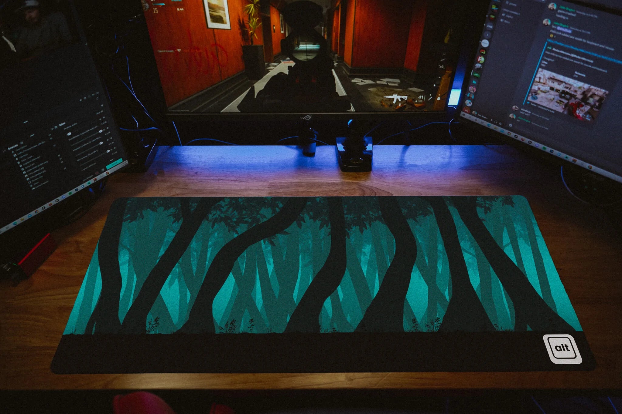 Dark Forest Mousepad - Cinch Gaming